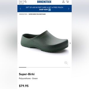 Birkenstock Super-birki green worn